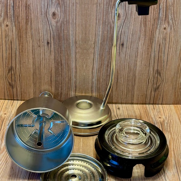 Vintage Corning Ware Cornflower Blue 10-Cup Coffee Percolator - Picture 9 of 16